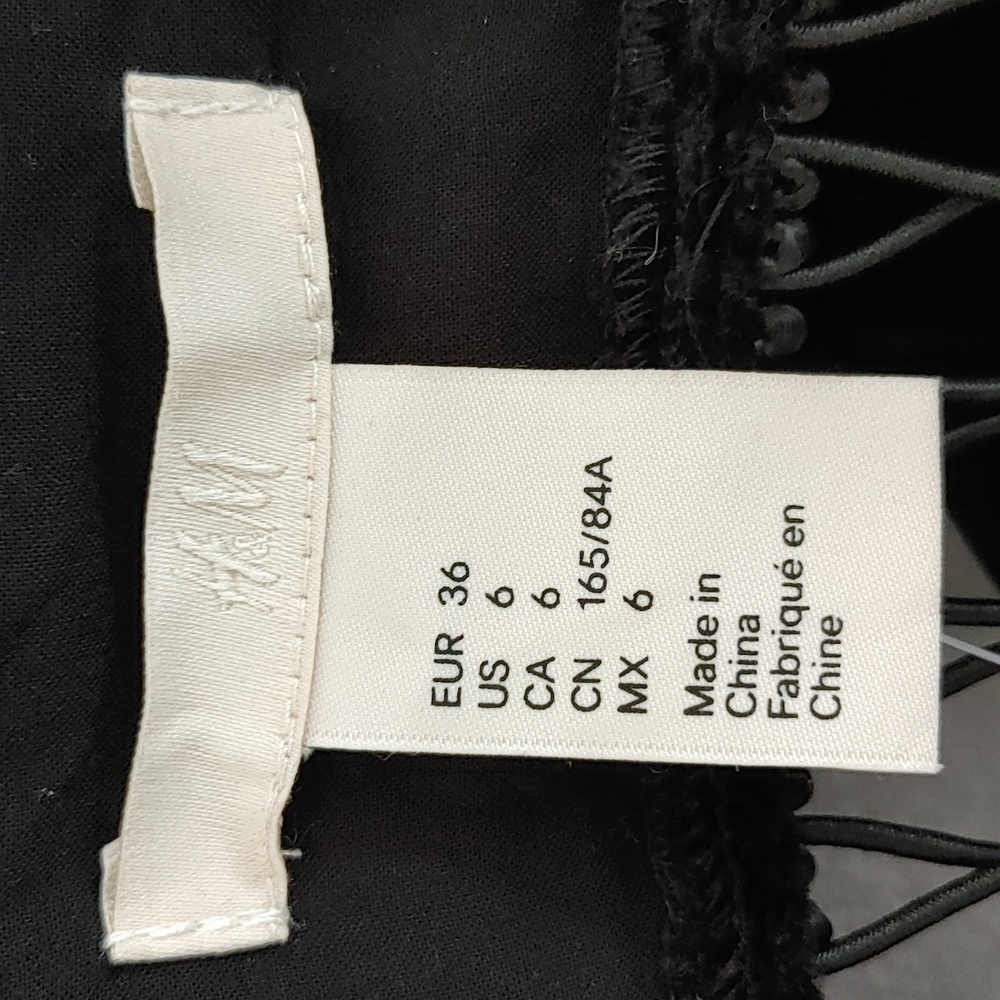 H&M Velour Dress Size 6 - Picture 6 of 8